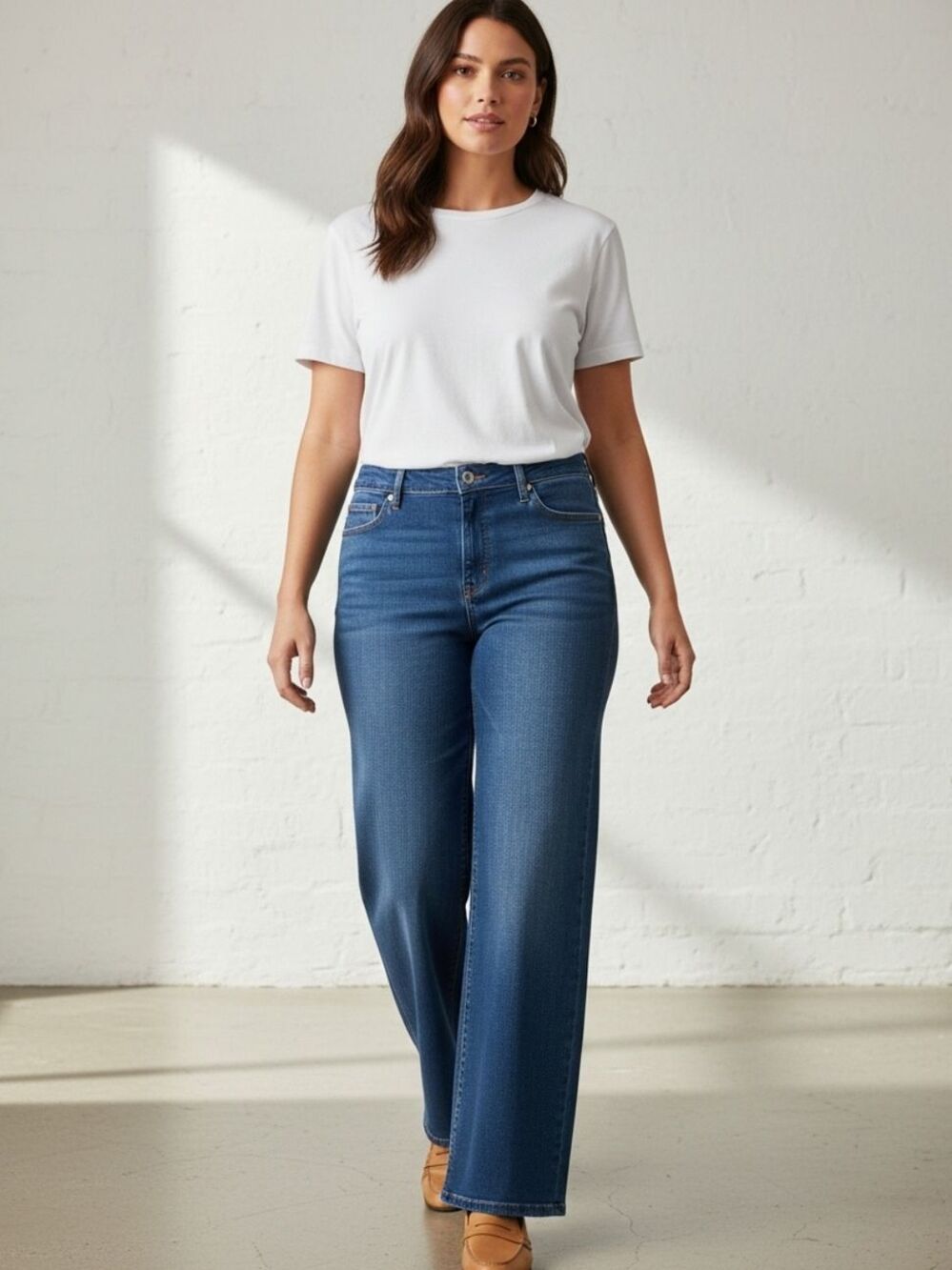 Levi's 318 Shaping Wide Leg Jeans Size 20W